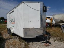 Sgac salvage cars for sale: 2022 Sgac 2022 South Georgia Cargo 7X16 Enclosed Trailer