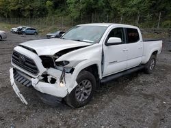 Salvage cars for sale from Copart Marlboro, NY: 2019 Toyota Tacoma Double Cab