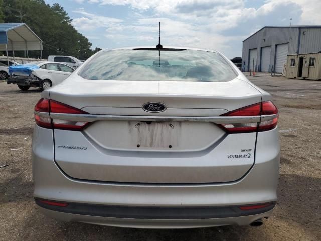 2018 Ford Fusion SE Hybrid