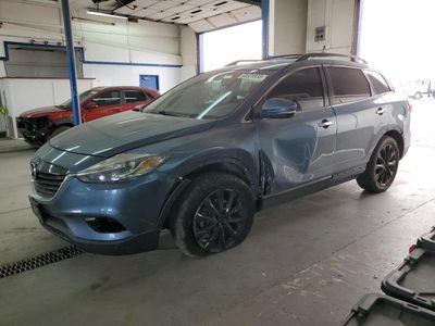 Salvage cars for sale from Copart Pasco, WA: 2015 Mazda CX-9 Grand Touring