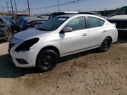 Salvage cars for sale from Copart Los Angeles, CA: 2015 Nissan Versa S