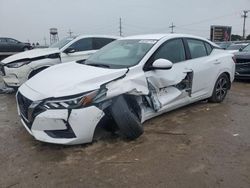 Nissan Sentra sv salvage cars for sale: 2021 Nissan Sentra SV