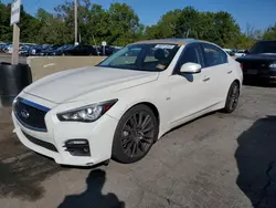 Salvage cars for sale at Marlboro, NY auction: 2016 Infiniti Q50 RED Sport 400