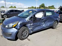 Salvage cars for sale at Littleton, CO auction: 2016 KIA Rio LX