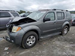 Salvage cars for sale at Earlington, KY auction: 2007 Nissan Pathfinder LE