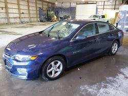 Salvage cars for sale from Copart Columbia Station, OH: 2018 Chevrolet Malibu LS