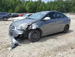 Salvage cars for sale at Gainesville, GA auction: 2015 Hyundai Accent GLS