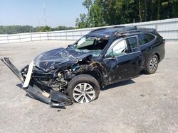 Salvage cars for sale at Dunn, NC auction: 2022 Subaru Outback Premium