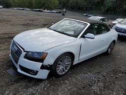 Salvage cars for sale at Marlboro, NY auction: 2012 Audi A5 Premium Plus