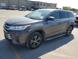 Toyota Vehiculos salvage en venta: 2018 Toyota Highlander LE