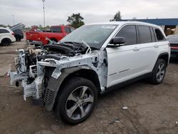 Salvage cars for sale at Woodhaven, MI auction: 2023 Jeep Grand Cherokee Limited
