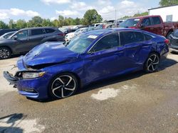 Honda salvage cars for sale: 2019 Honda Accord Sport