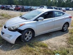 Salvage cars for sale from Copart Hampton, VA: 2012 Hyundai Elantra GLS