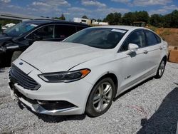 Salvage cars for sale at Fairburn, GA auction: 2018 Ford Fusion SE Hybrid