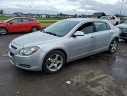 Salvage cars for sale at Woodhaven, MI auction: 2012 Chevrolet Malibu 1LT