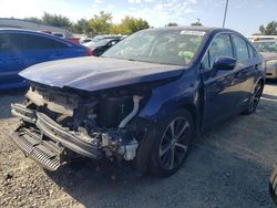 Salvage cars for sale at Sacramento, CA auction: 2015 Subaru Legacy 2.5I Limited