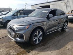 Salvage cars for sale at Chicago Heights, IL auction: 2021 Audi Q5 Sportback Premium Plus