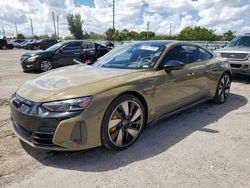 Vehiculos salvage en venta de Copart Miami, FL: 2022 Audi RS E-TRON GT