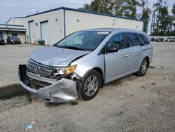 Salvage cars for sale from Copart Arlington, WA: 2013 Honda Odyssey EXL