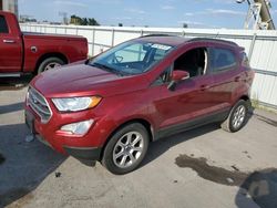 Salvage cars for sale from Copart Kansas City, KS: 2020 Ford Ecosport SE