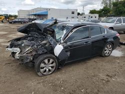 Salvage cars for sale from Copart Opa Locka, FL: 2009 Honda Accord EXL