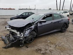 Salvage cars for sale at Van Nuys, CA auction: 2020 Honda Civic Sport