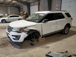 Ford Explorer salvage cars for sale: 2017 Ford Explorer XLT