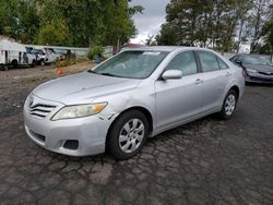 Salvage cars for sale at Portland, OR auction: 2011 Toyota Camry Base