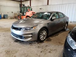 Salvage cars for sale at Lansing, MI auction: 2017 KIA Optima LX