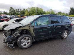Salvage cars for sale at Portland, OR auction: 2015 Toyota Sienna LE