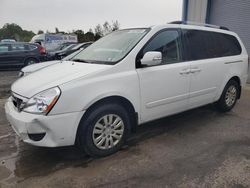 Salvage cars for sale from Copart Duryea, PA: 2012 KIA Sedona LX