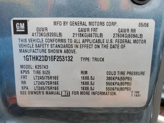 2006 GMC Sierra K2500 Heavy Duty