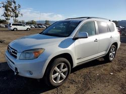 Salvage cars for sale from Copart San Martin, CA: 2007 Toyota Rav4 Limited
