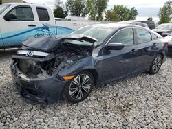 Honda Civic salvage cars for sale: 2017 Honda Civic EX