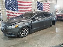 Salvage cars for sale from Copart Columbia, MO: 2017 Ford Fusion SE