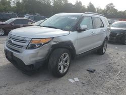 Salvage cars for sale from Copart Madisonville, TN: 2015 Ford Explorer Limited