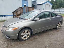 Salvage cars for sale from Copart Lyman, ME: 2006 Honda Civic EX