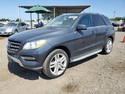 Salvage cars for sale from Copart San Diego, CA: 2013 Mercedes-Benz ML 350