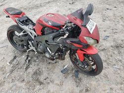 Salvage motorcycles for sale at Charles City, VA auction: 2009 Honda CBR1000 RR-ABS