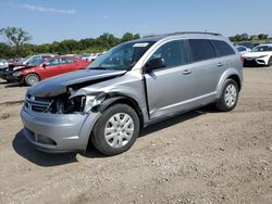 Vehiculos salvage en venta de Copart Des Moines, IA: 2017 Dodge Journey SE