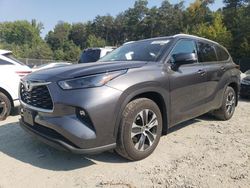 Toyota Highlander salvage cars for sale: 2022 Toyota Highlander XLE