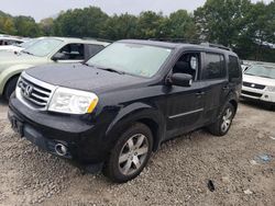 Salvage cars for sale at North Billerica, MA auction: 2015 Honda Pilot Touring