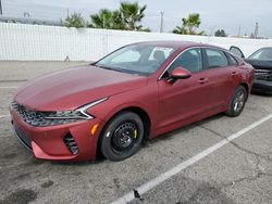 Salvage cars for sale at Van Nuys, CA auction: 2021 KIA K5 LXS