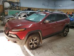 Jeep Cherokee Trailhawk salvage cars for sale: 2014 Jeep Cherokee Trailhawk