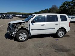 Honda Pilot LX salvage cars for sale: 2013 Honda Pilot LX