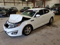 Vehiculos salvage en venta de Copart Lansing, MI: 2015 KIA Optima LX