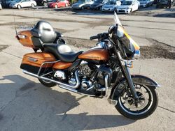 Salvage cars for sale from Copart Woodhaven, MI: 2014 Harley-Davidson Flhtk Electra Glide Ultra Limited