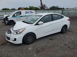 Salvage cars for sale from Copart Brookhaven, NY: 2017 Hyundai Accent SE