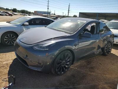 Salvage cars for sale from Copart Colorado Springs, CO: 2022 Tesla Model Y