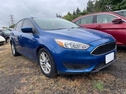 Salvage cars for sale from Copart Portland, OR: 2018 Ford Focus SE